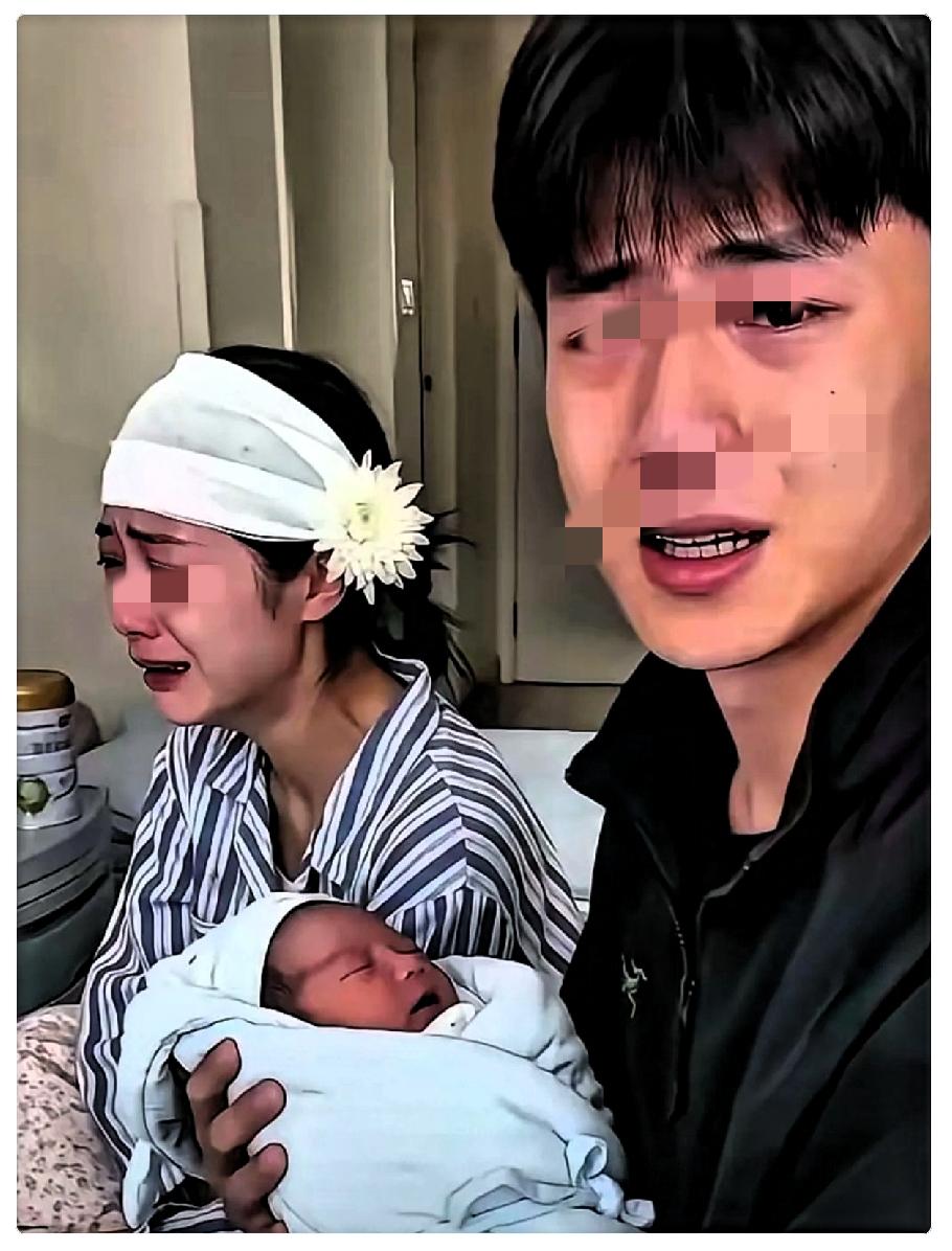 泪目了，
女子在医院生孩子，
丈夫为了买点东西给她补身体，临时出门了。

没想到