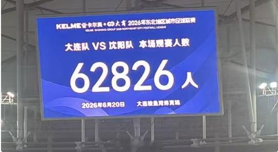 这个是真牛~~~逼！

这个也说明大连真的是个足球城市，一场业余东北超联赛比赛，