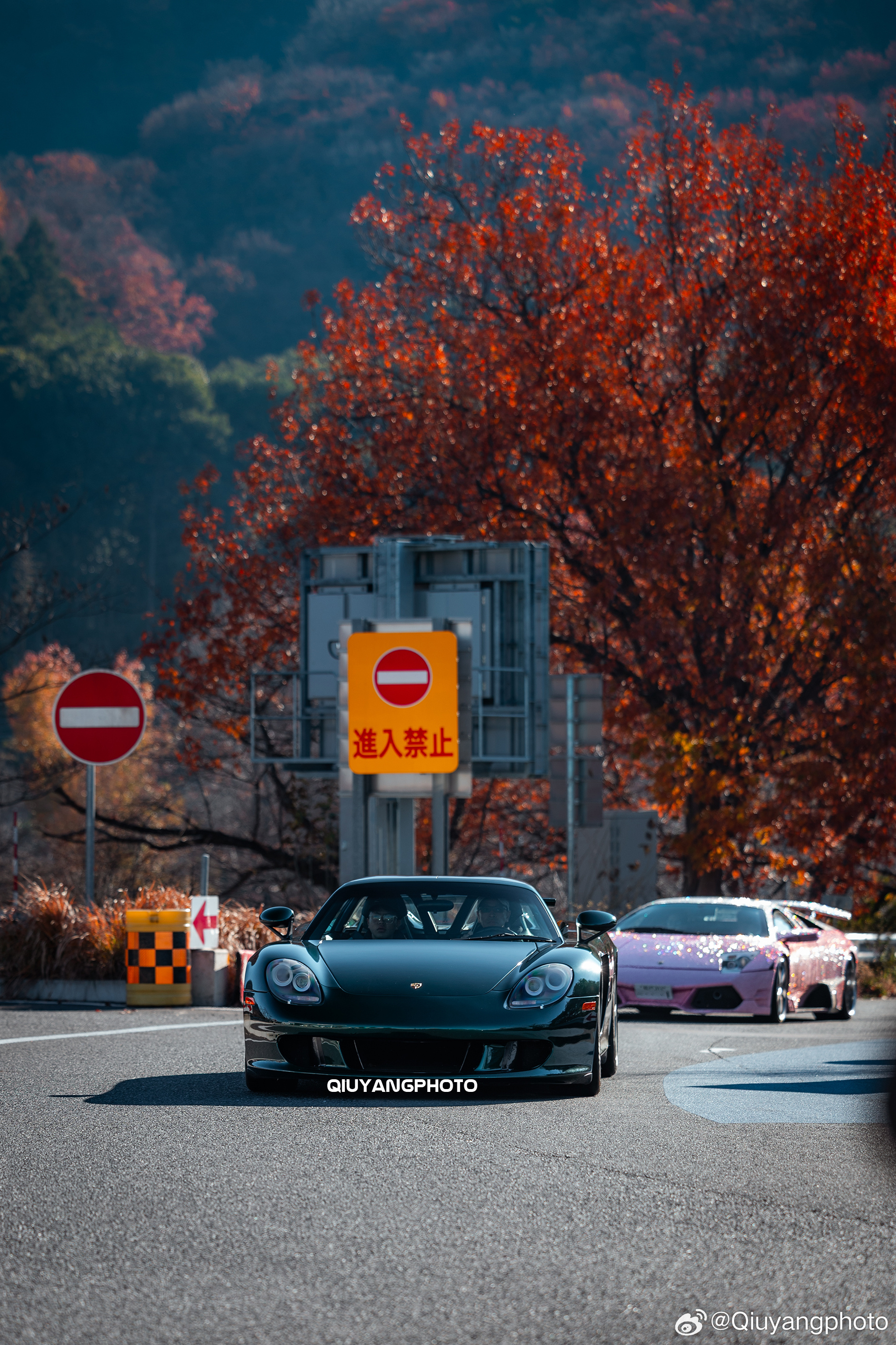 在东京郊外的一场周末车聚cars01豪车拍全民拍车 12月份时候去看Magari