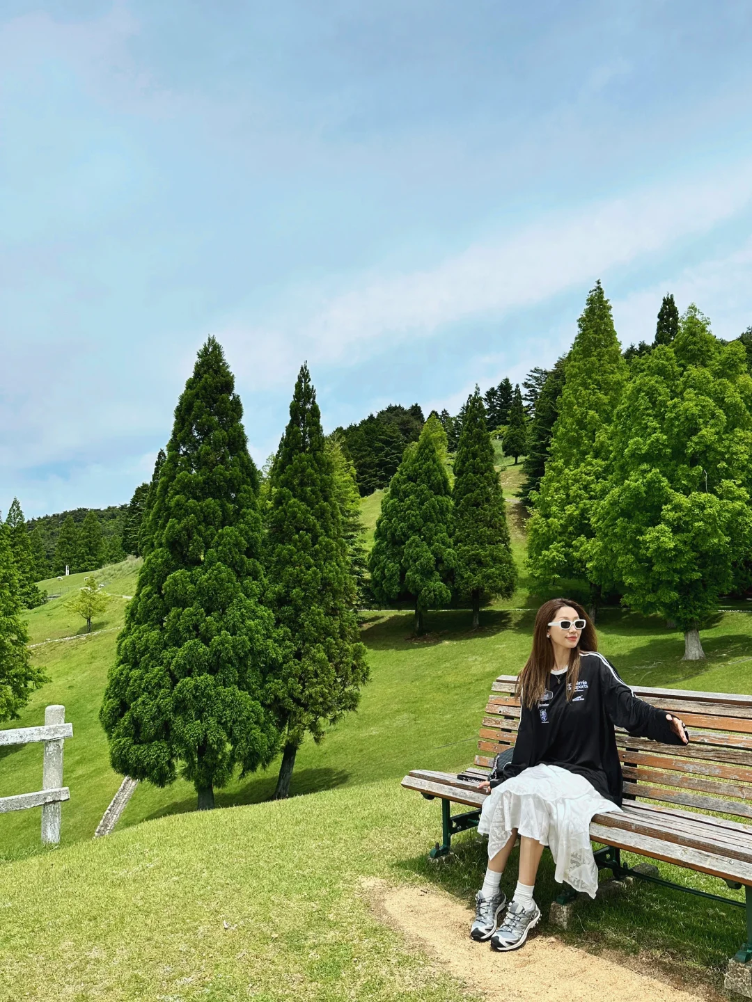 六甲山牧场好像童话里出来的🐑🏠🌲