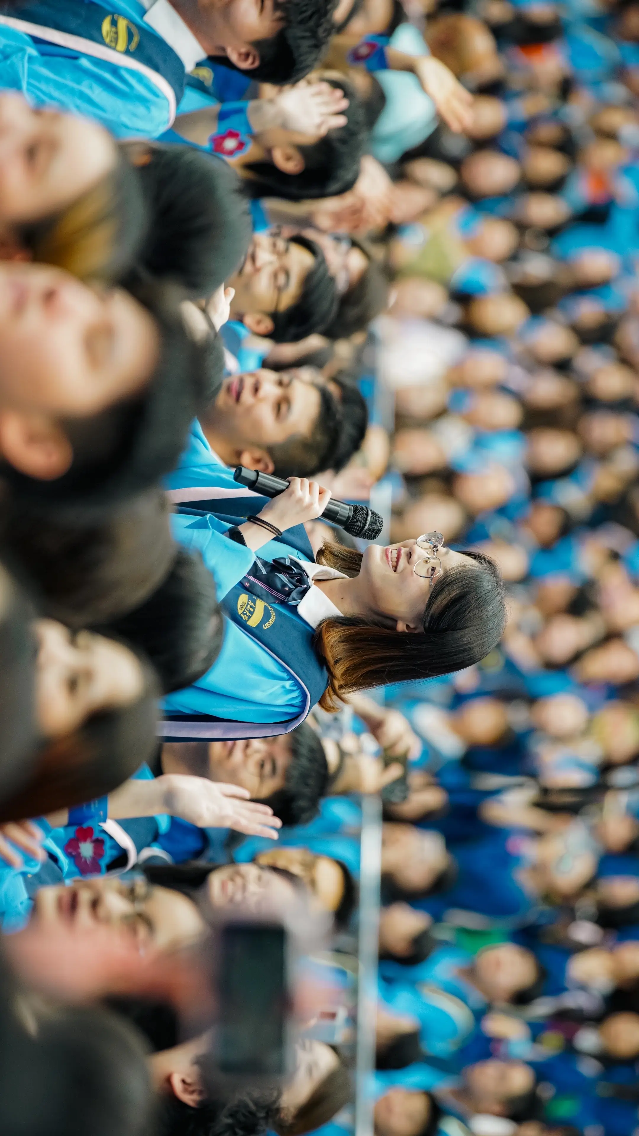 2025年青岛大学毕业典礼现场实拍琼影 祝同学们毕业快乐 前程似锦