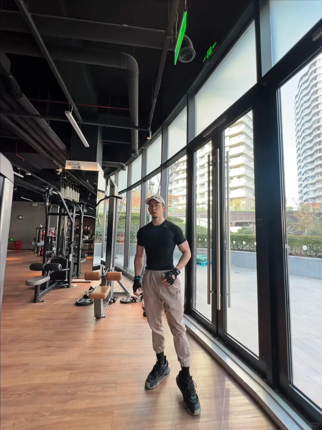 周一特地起个大早去健身🏋️结果…