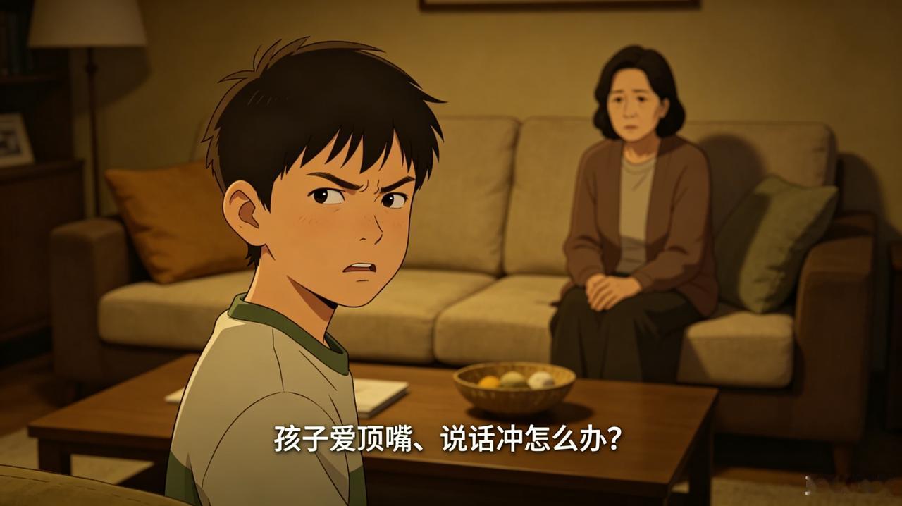 青春期孩子总顶嘴说话冲？硬碰硬只会两败俱伤
家里进入青春期的孩子，是不是总说话带