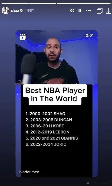 奥尼尔转发动态，21世纪以来NBA的最强球员2000-2002年: 奥尼尔200