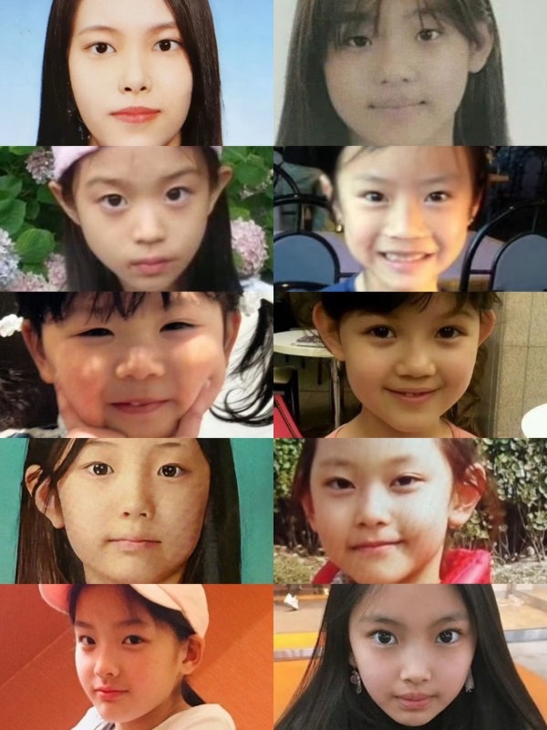 外网很火的 newjeans和illit成员原生脸🆚 
