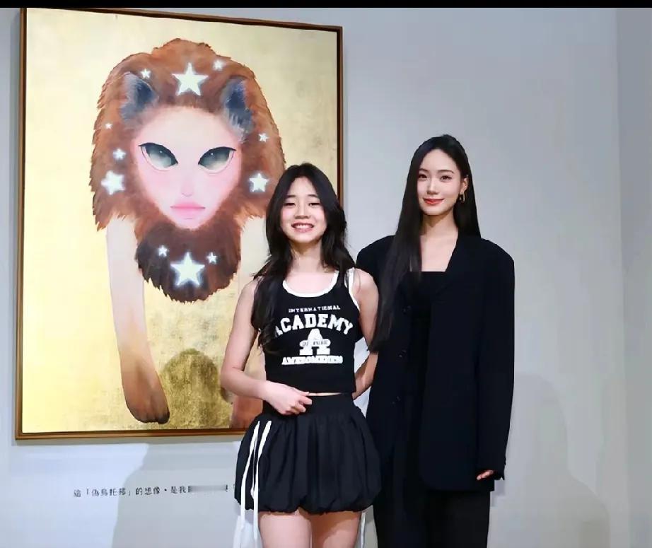 小S二女儿Lily个人画展卖出超百万元被质疑抄袭？

小S二女儿Lily的画展争