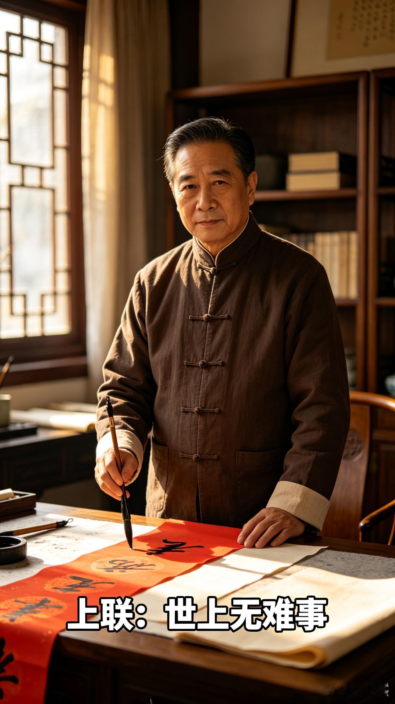 老话“世上无难事”流传百年，藏着不服输的人生底气，搭配合适下联，道尽坚持与心态，
