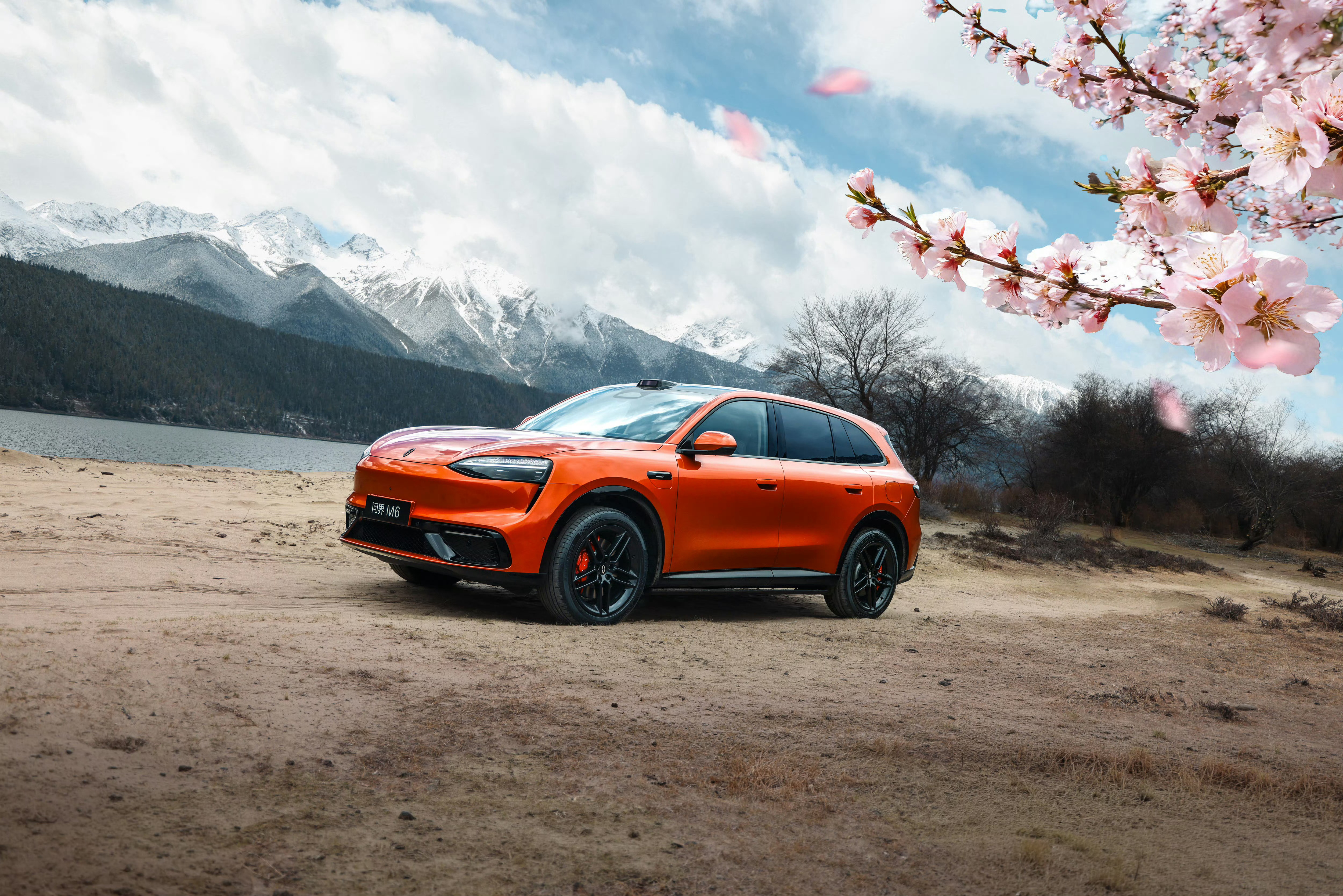 有一说一，先不论美丑，问界M6的这个大灯还是有辨识度的。然后看到了一个热搜，余承