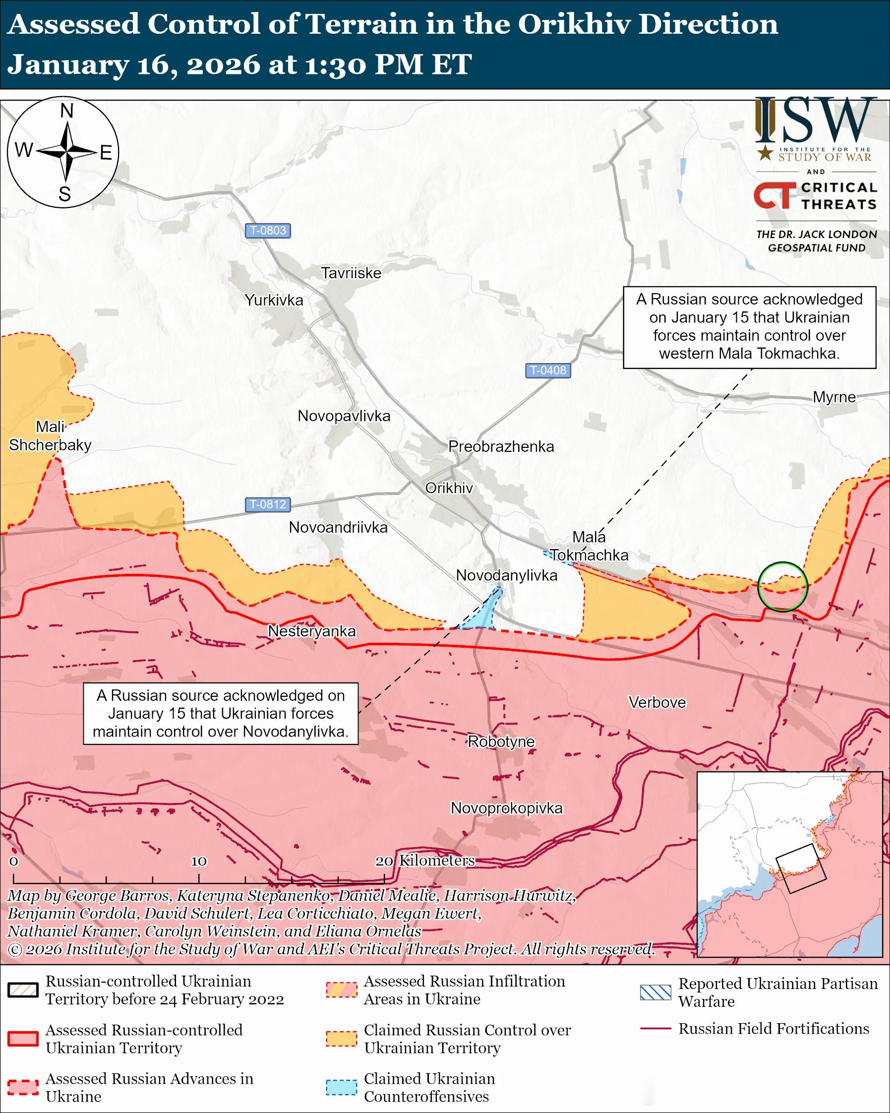 南方轴心俄军目标：守住前线阵地，确保后方免受乌克兰军队袭击，并推进至扎波罗热市的