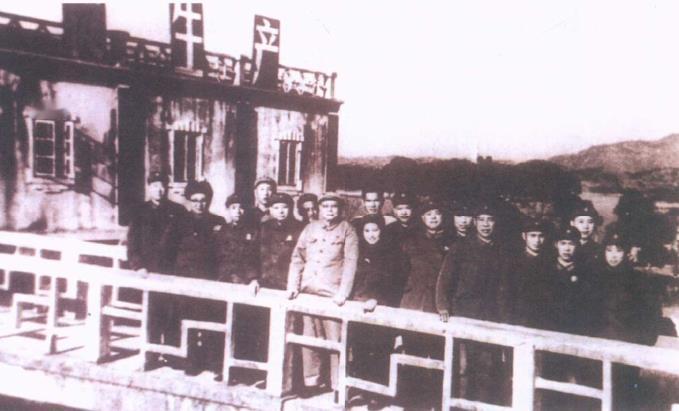 1971年1月，叶剑英视察梅西上官塘水库