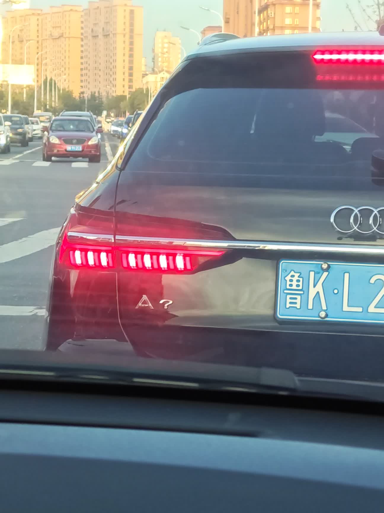 疑似奥迪新车系流出 A？