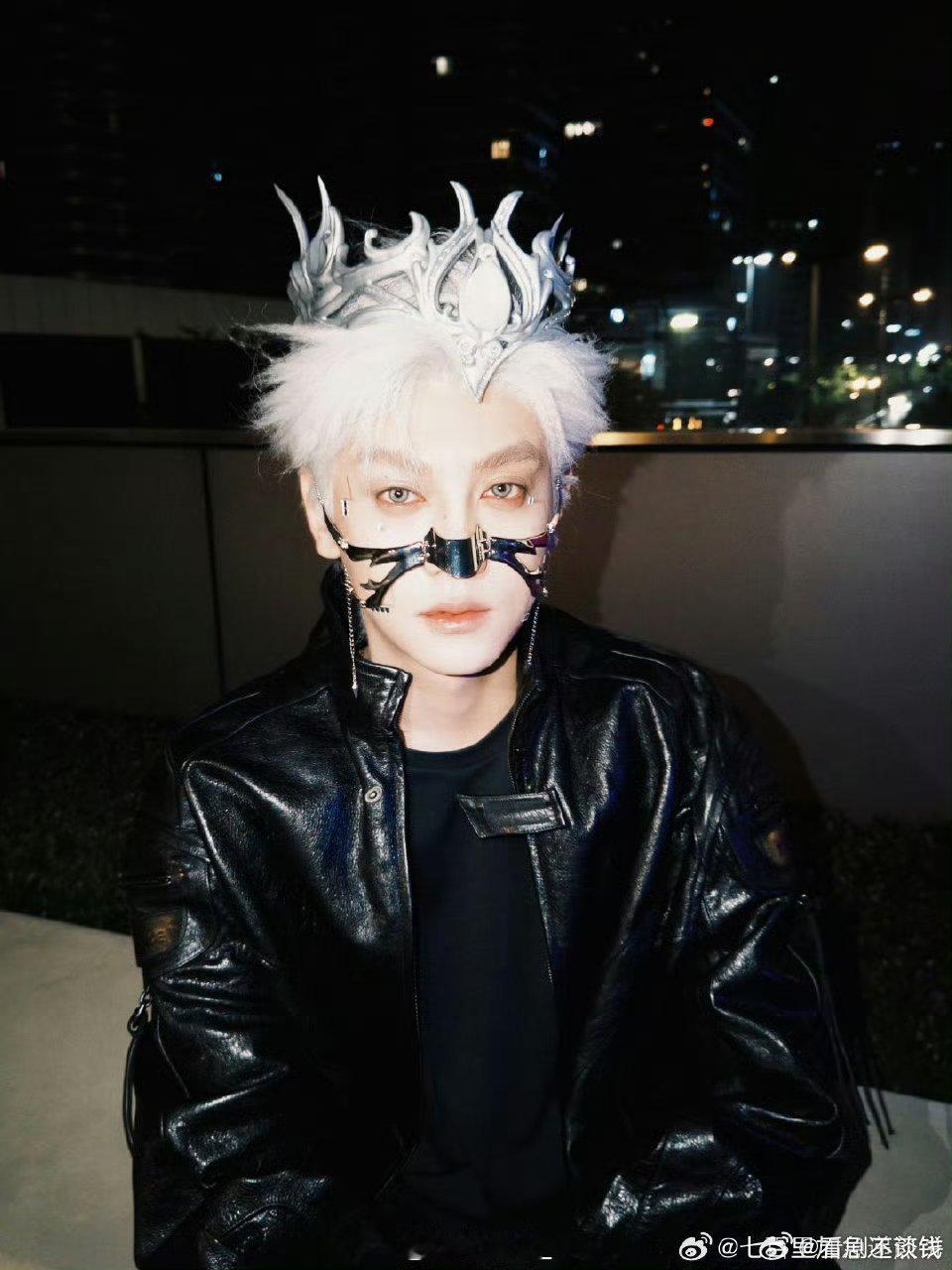 田栩宁cos先天圣体吧！谁懂 这个白发我可以代入好多角色