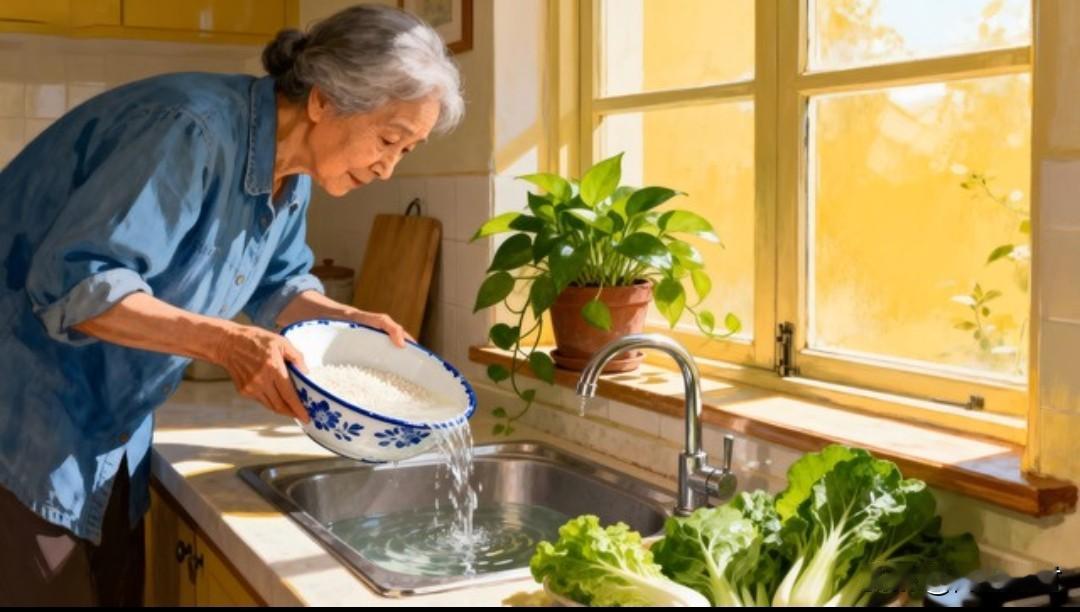 有个姐妹吐槽她婆婆，她生孩子了，婆婆来照顾月子，结果她发现婆婆太过于节俭了。
洗