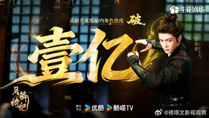 曾舜晞月鳞绮纪有效剧播德塔文归纳曾舜晞新剧口碑曾舜晞《月鳞绮纪》开播即打出有效热