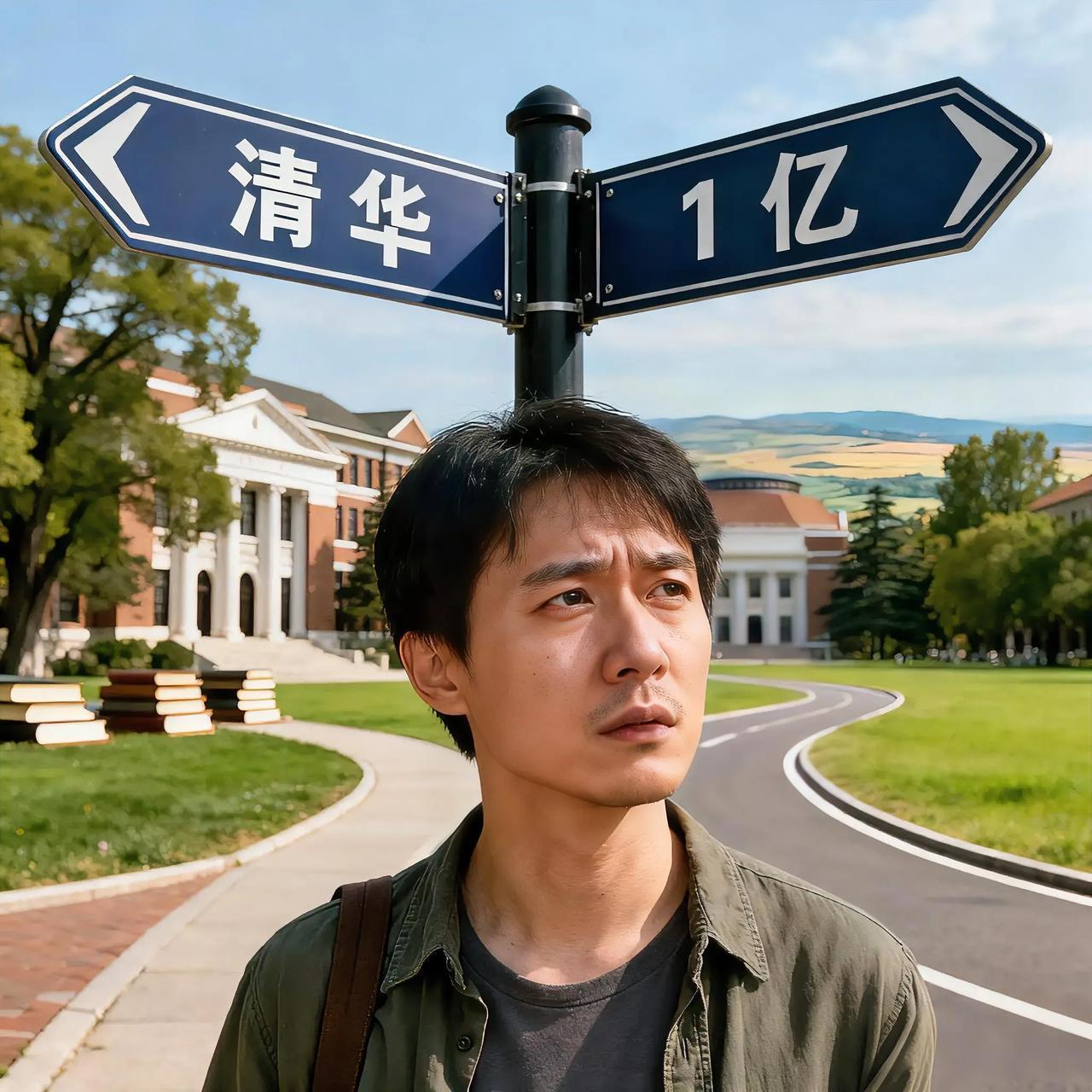 1亿和清华二选一？普通人的答案藏着生活真相
 
“你喜欢什么，什么就是你的灵魂”
