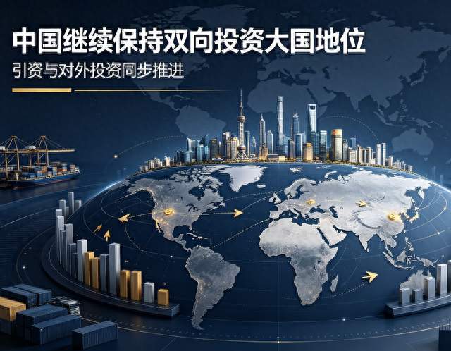 中国继续保持双向投资大国地位