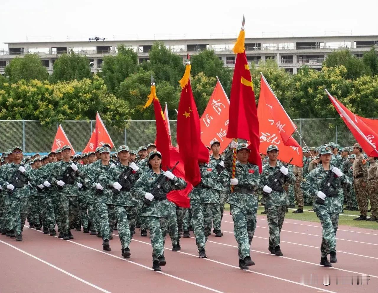 南开大学学生军训成果汇报（一）