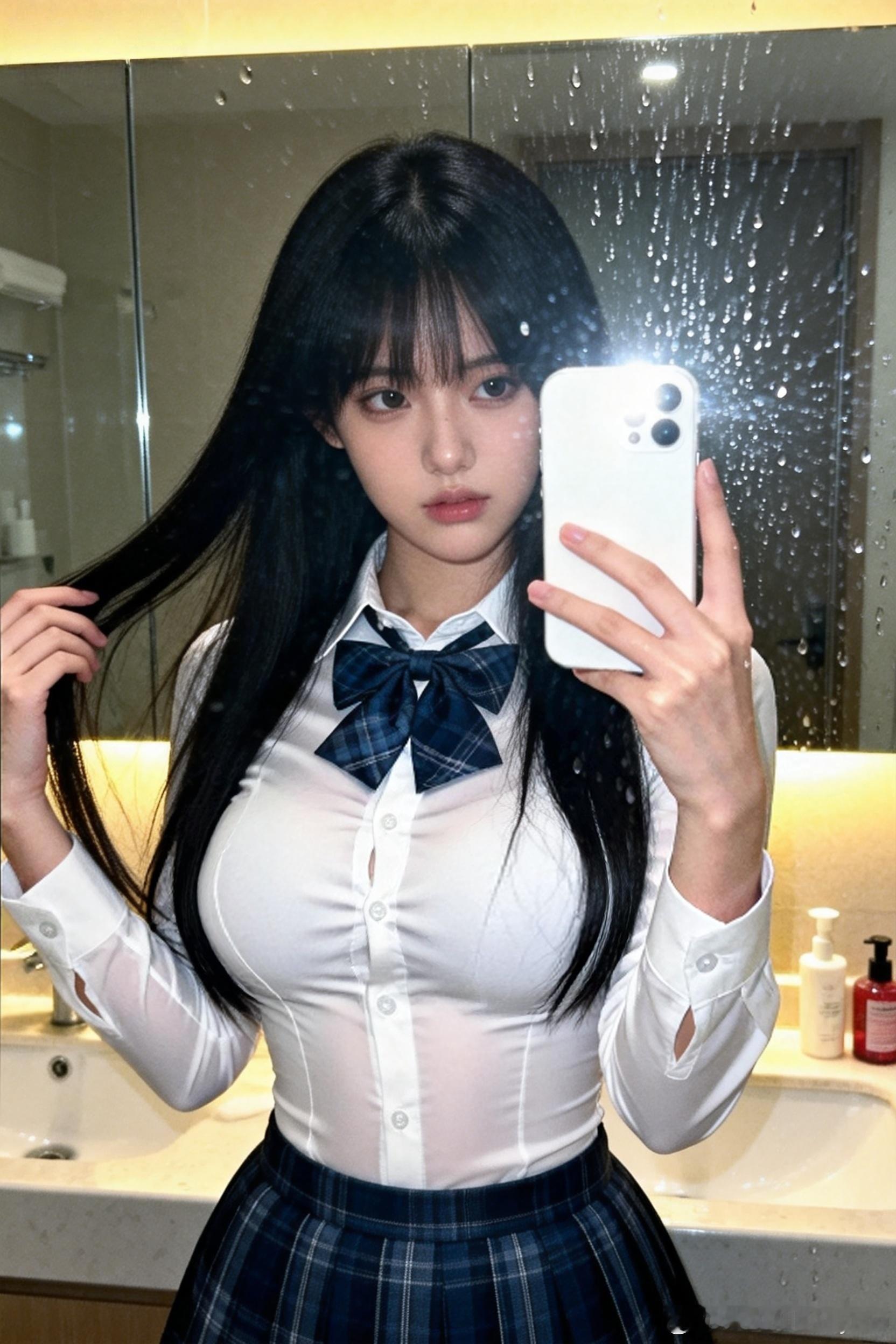 试试酷酷的风格，不能总扮可爱对吧？偶尔换换风格也是挺好的！聂小仙行摄漫记