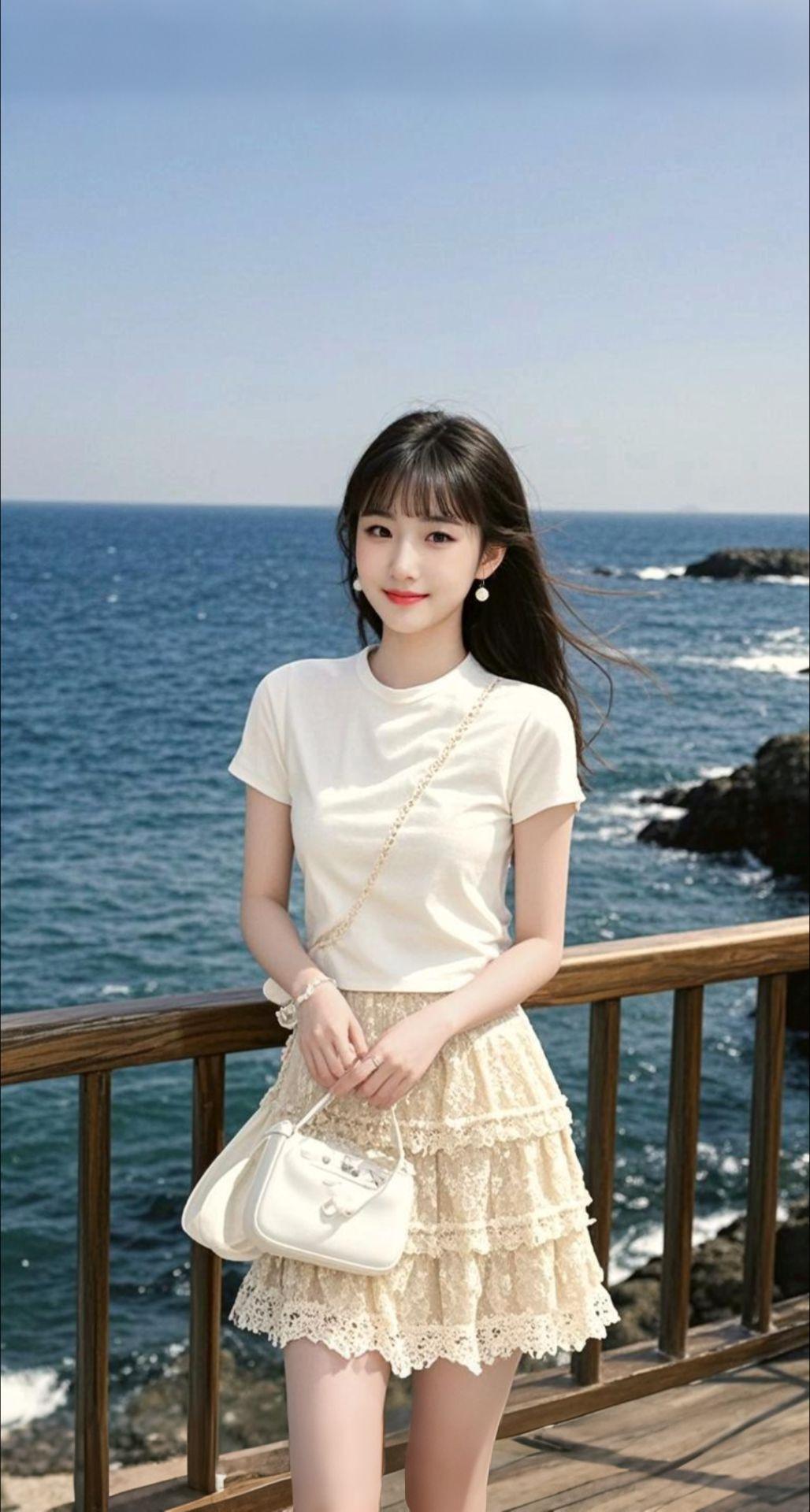 <p>AI扩图 AI海畔佳人 </p>