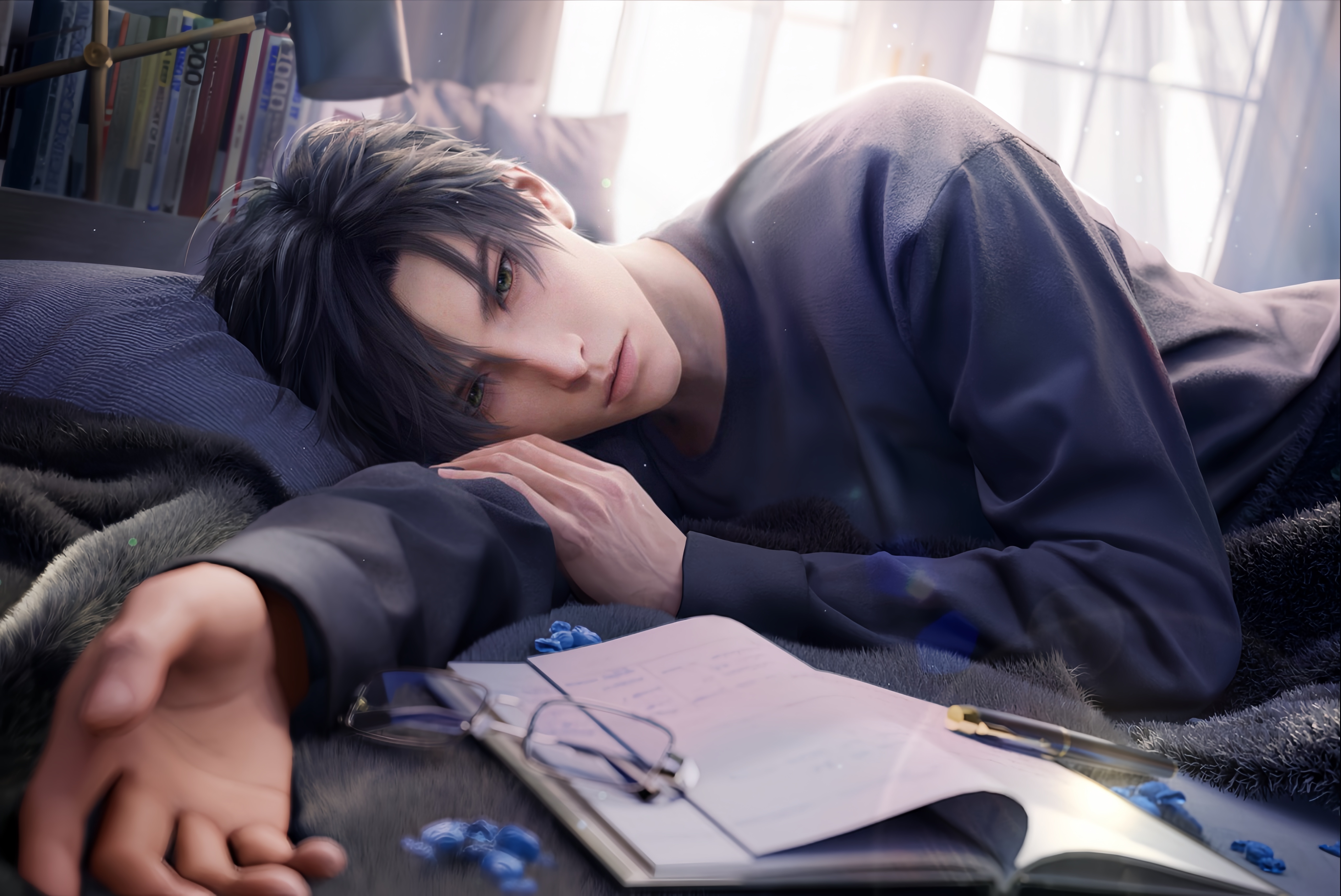 ❄️ 最动听的话语，就是你说的“明天见”黎深壁纸丨黎深头像丨黎深冷调交熔丨黎深终