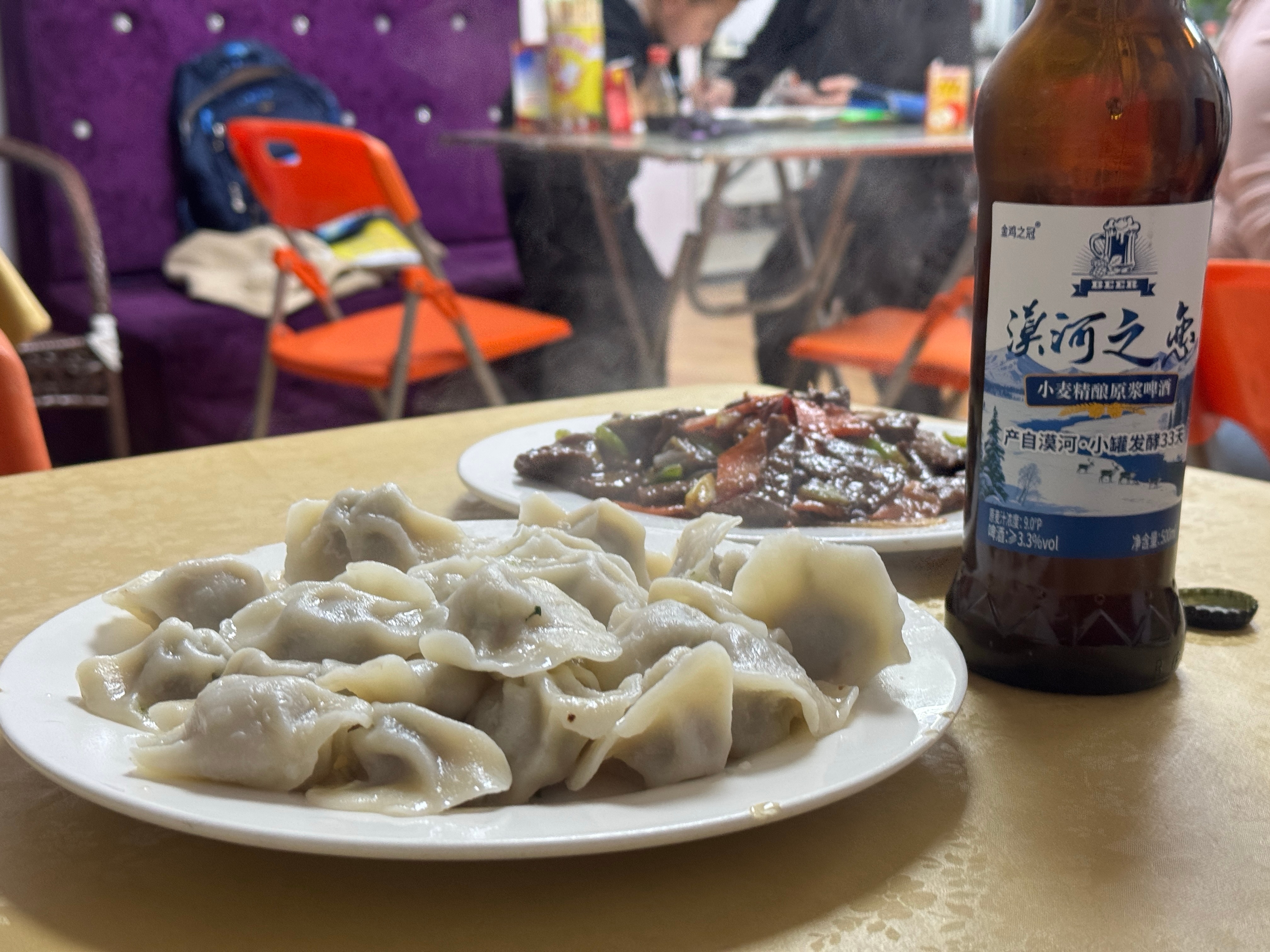 饺子就酒！越喝越有！佑酱的流浪奇遇记 漠河·北极村旅游风景区