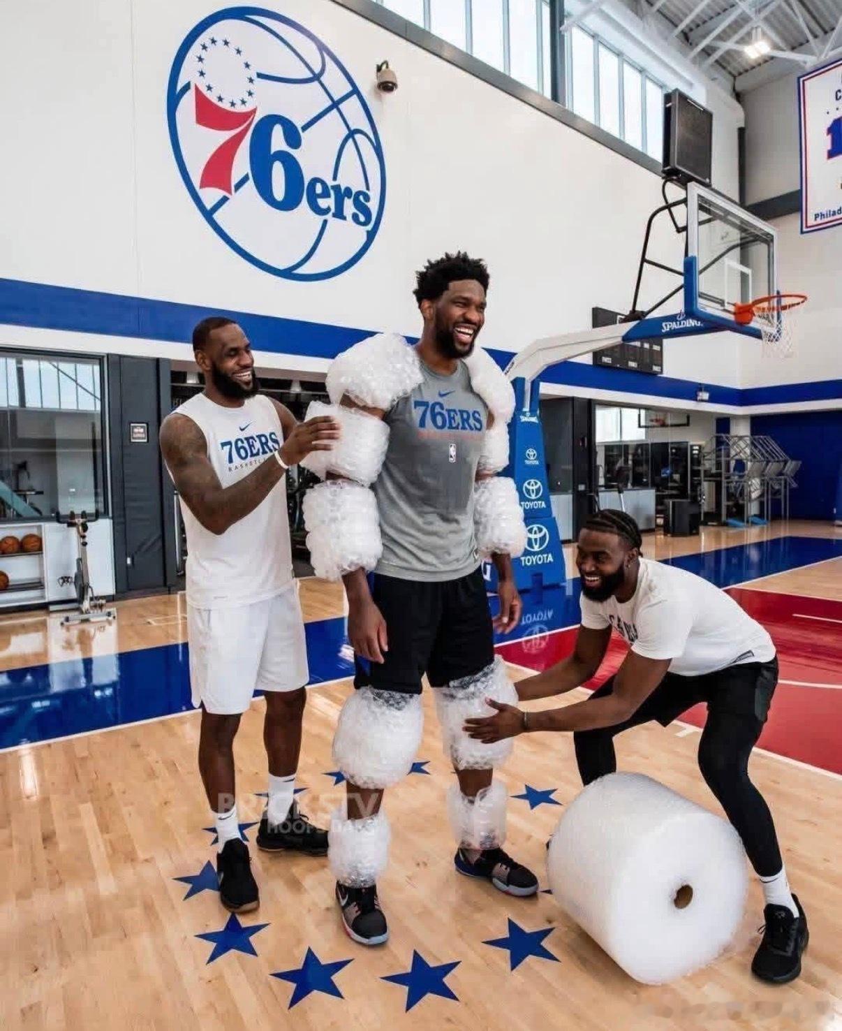 哈哈哈，下赛季可得好好给大帝保护起来nba