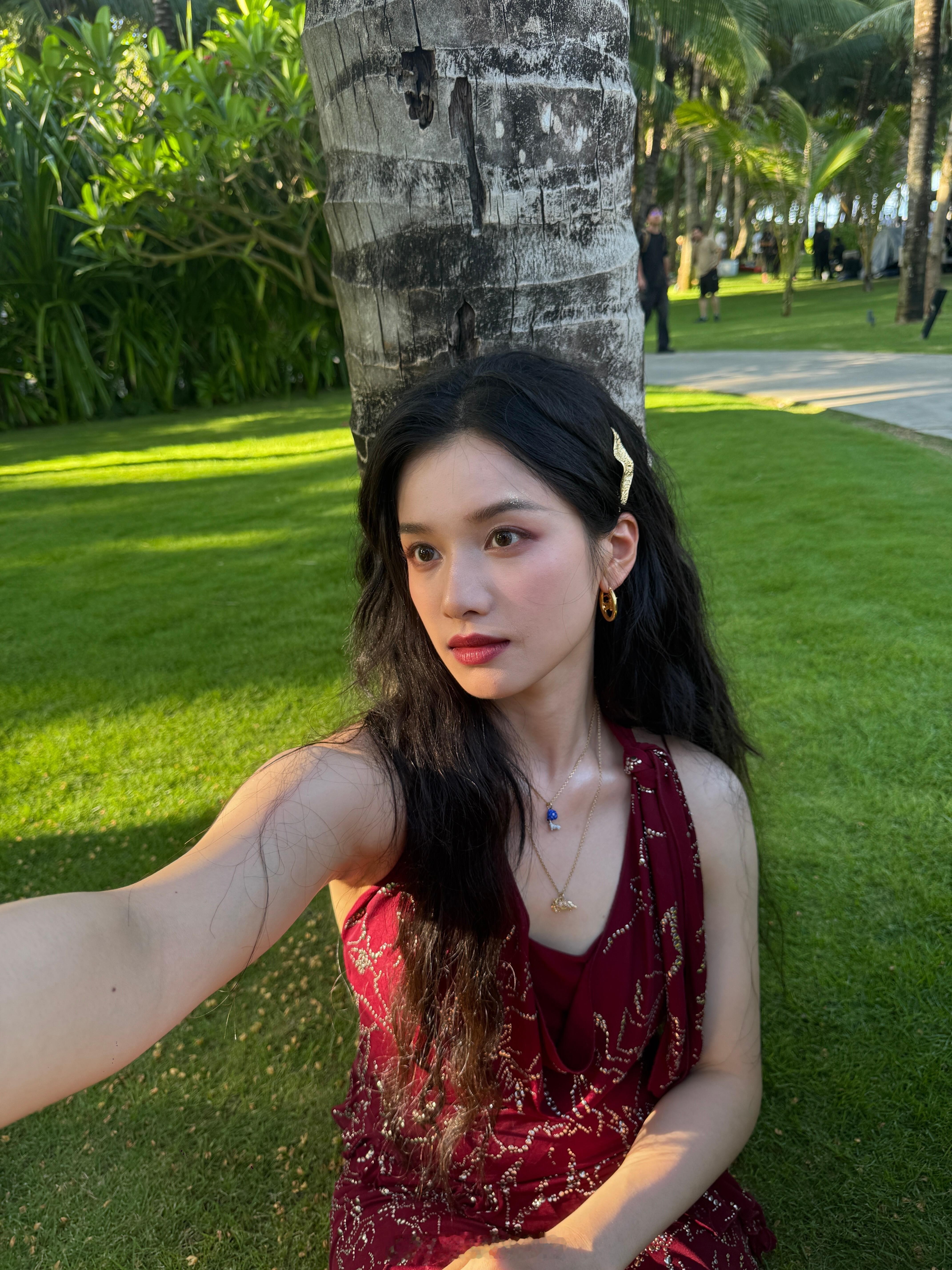 张婧仪 复古风 ​​​