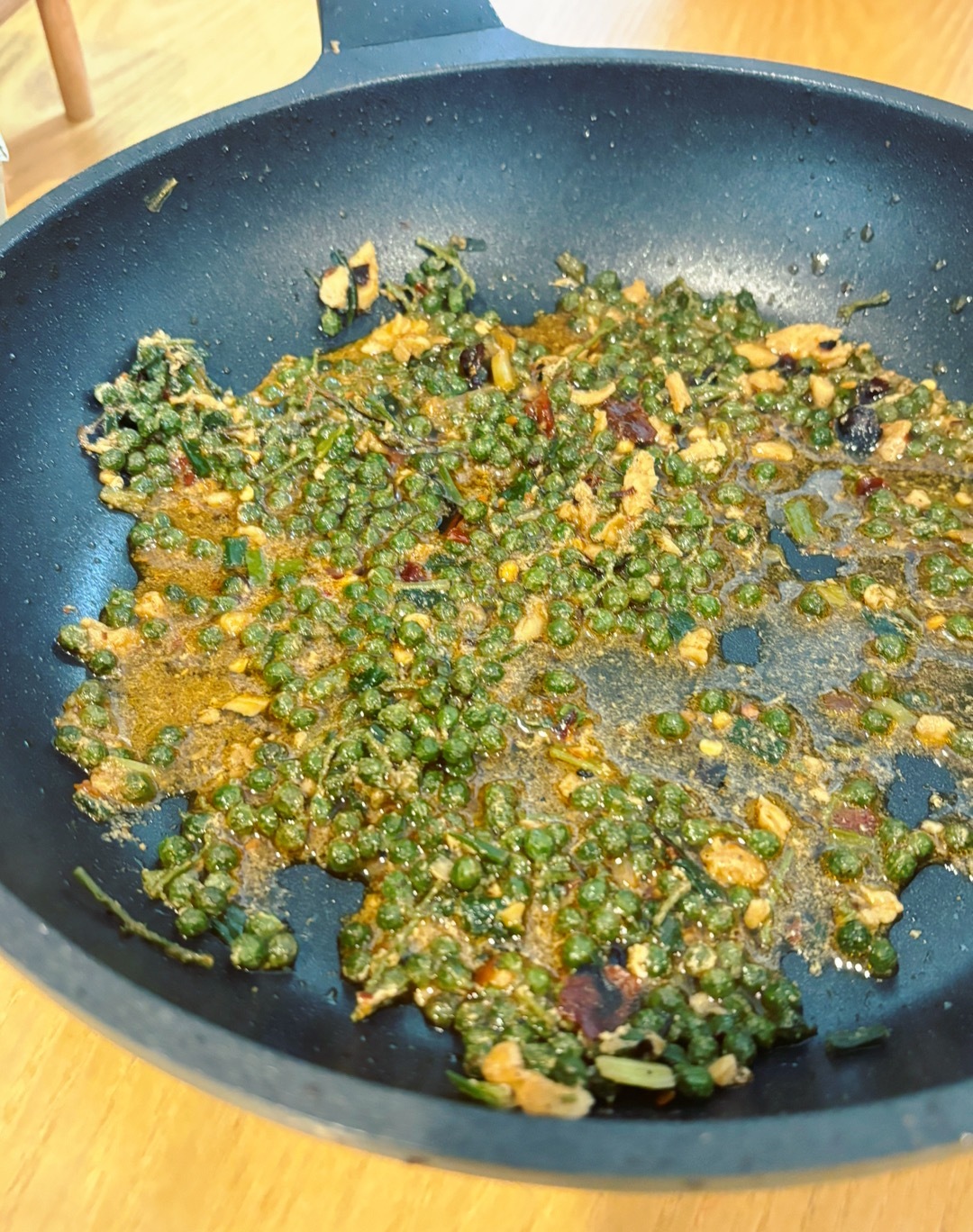 最日常化的减脂餐.jpg新鲜的青花椒放超少的油 炒鸡胸肉片主食是蒸南瓜🎃比较重