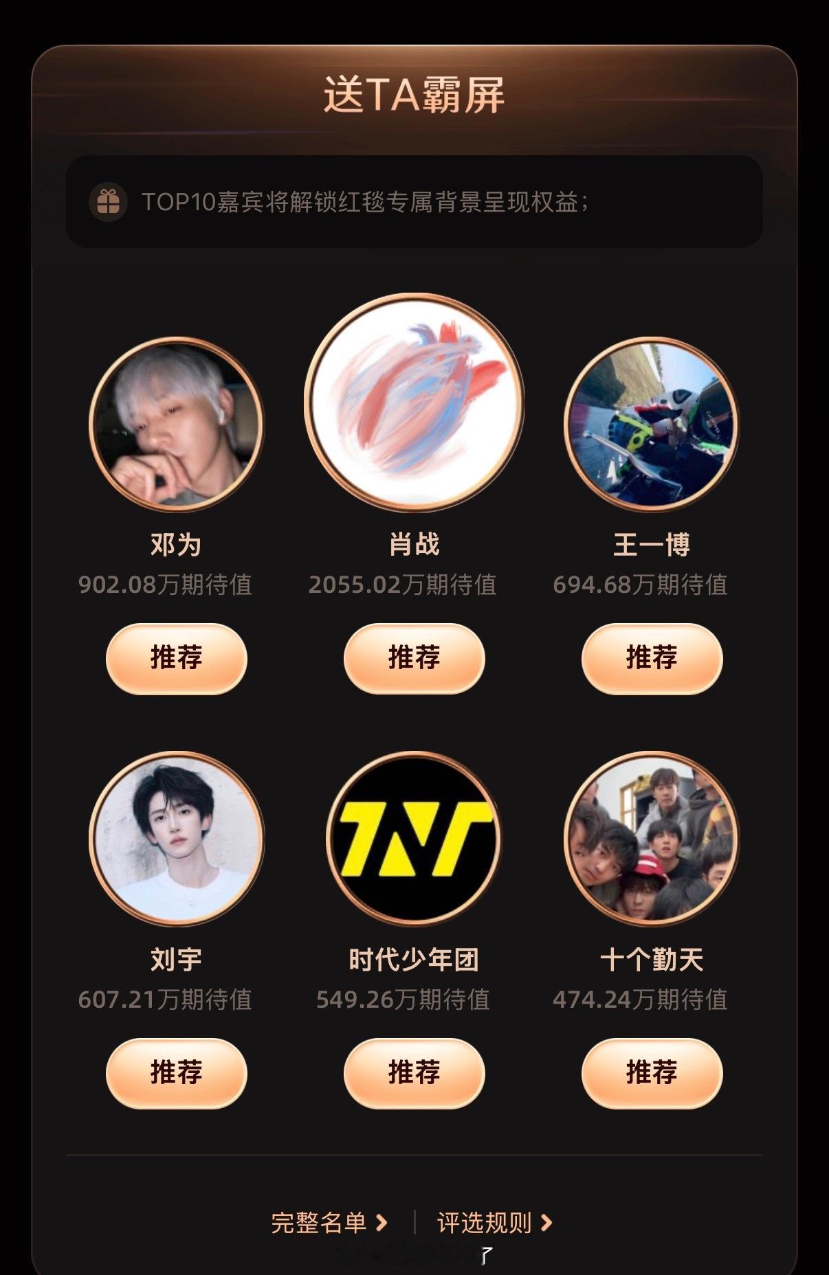 邓为微博之夜期待值破900W！！粉丝体量和凝聚力一直都很顶！ 