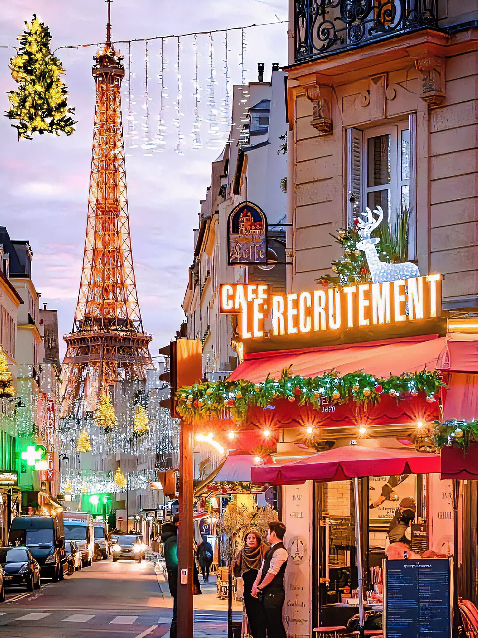 住推窗可见埃菲尔铁塔民宿🗼来巴黎过圣诞！