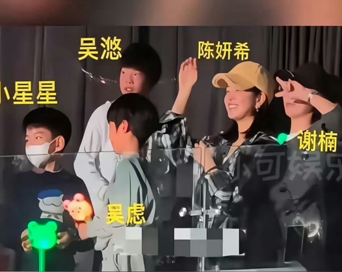 陈妍希儿子谢楠儿子见面就打陈妍希儿子星星和谢楠儿子虑虑在节目里一见面就“开打”，