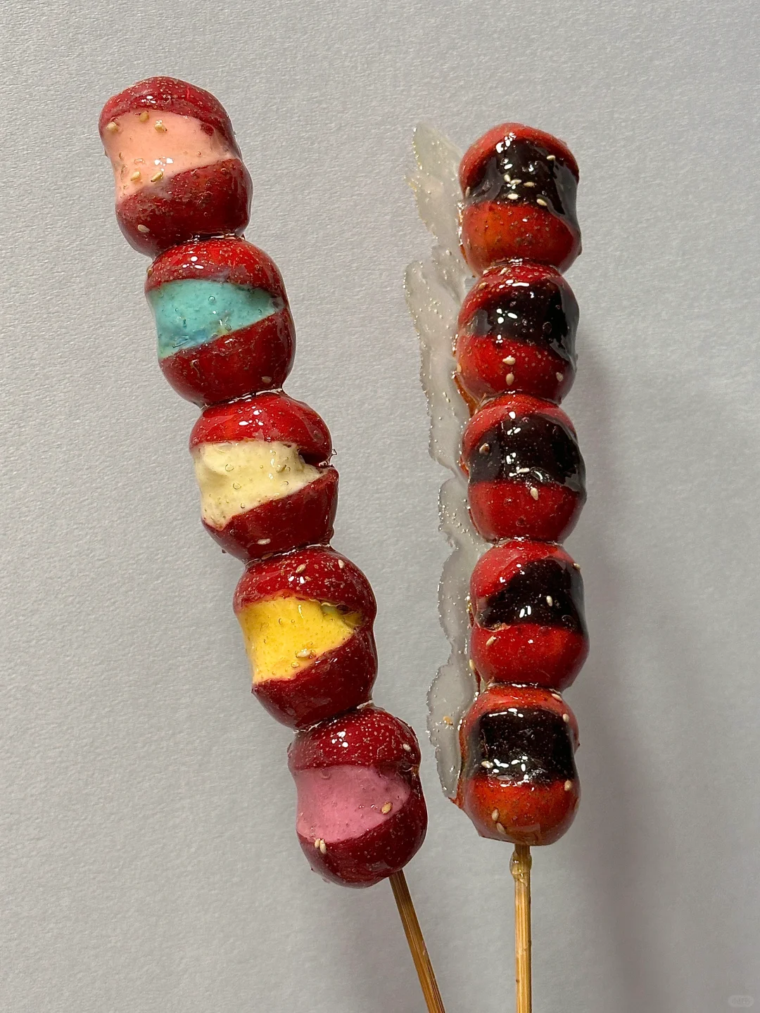 天津的！！！吃到了冷萃酸奶糖葫芦！！！😭😭😭