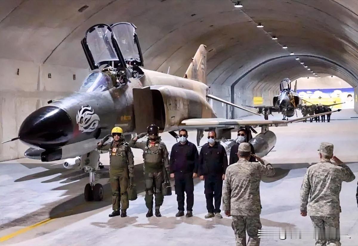 40日战争，伊朗大部分空中力量保存在洞里，睿智。