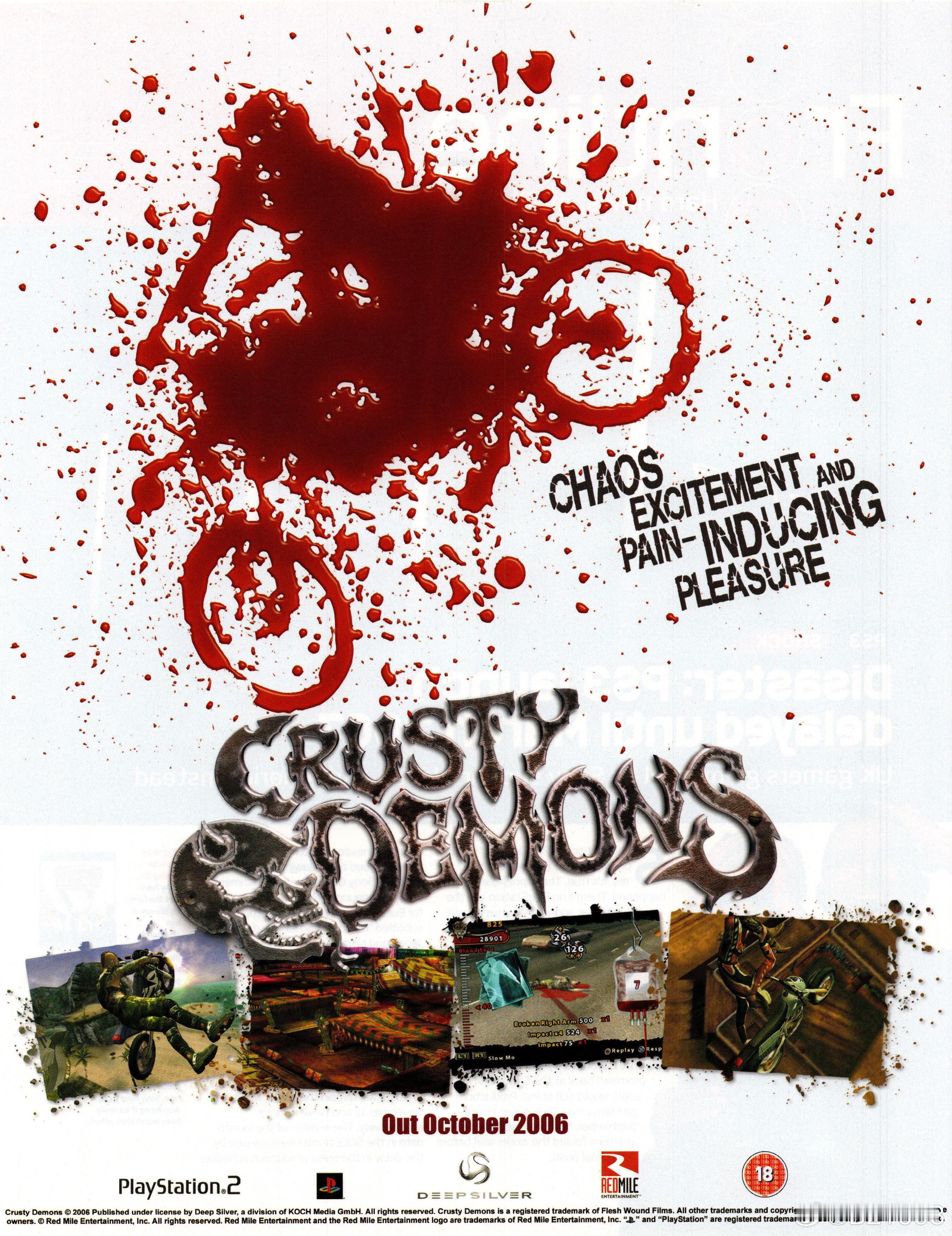 Crusty Demons还蛮不错，寂静岭破碎记忆制作人的早期项目，不知为啥没有