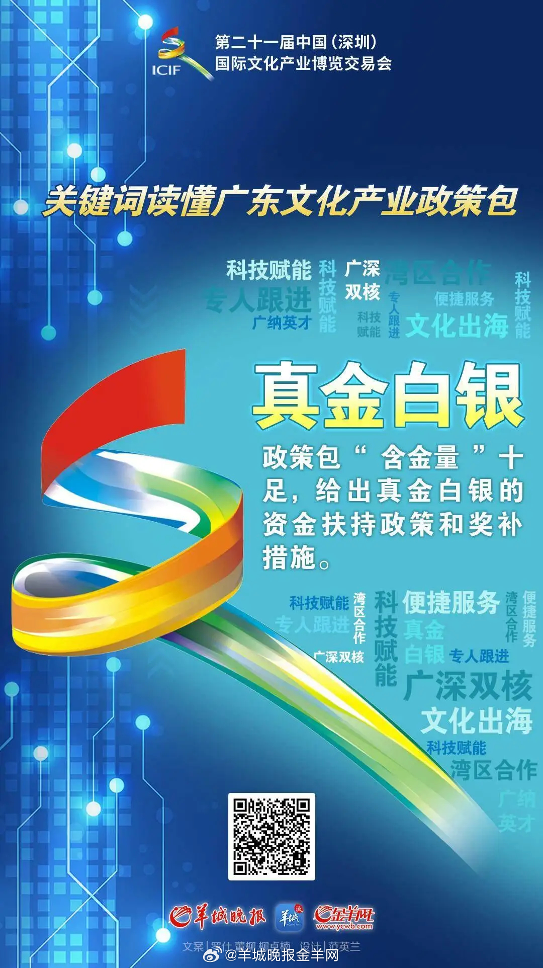 【#八个关键词读懂广东文化产业“政策包”#】5月22日，第二十一届文博会开幕，广