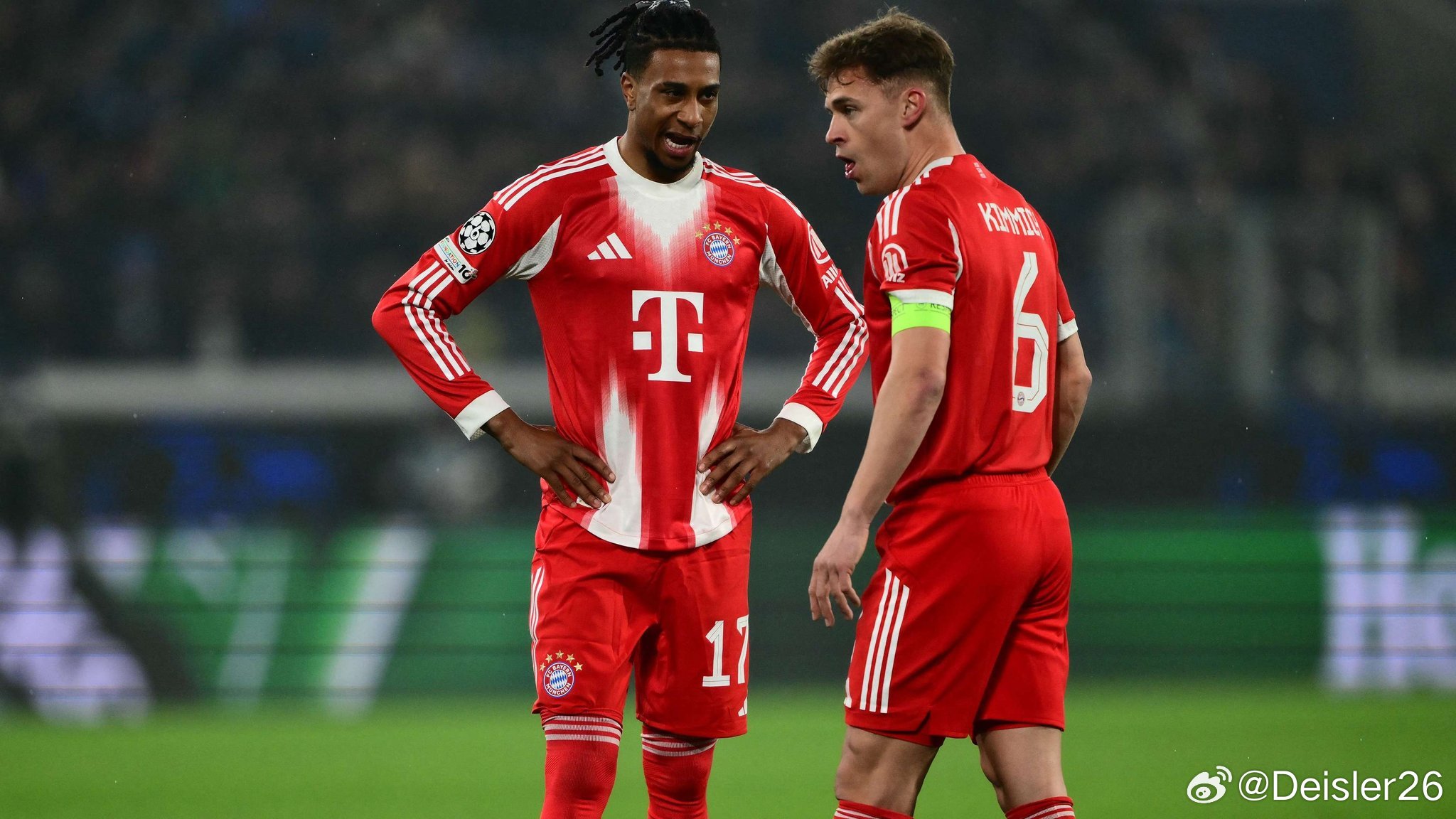 🚨🚨🚨今天，當［德新社］詢問歐足聯是否會對約書亞·基米希和邁克爾·奧利塞「