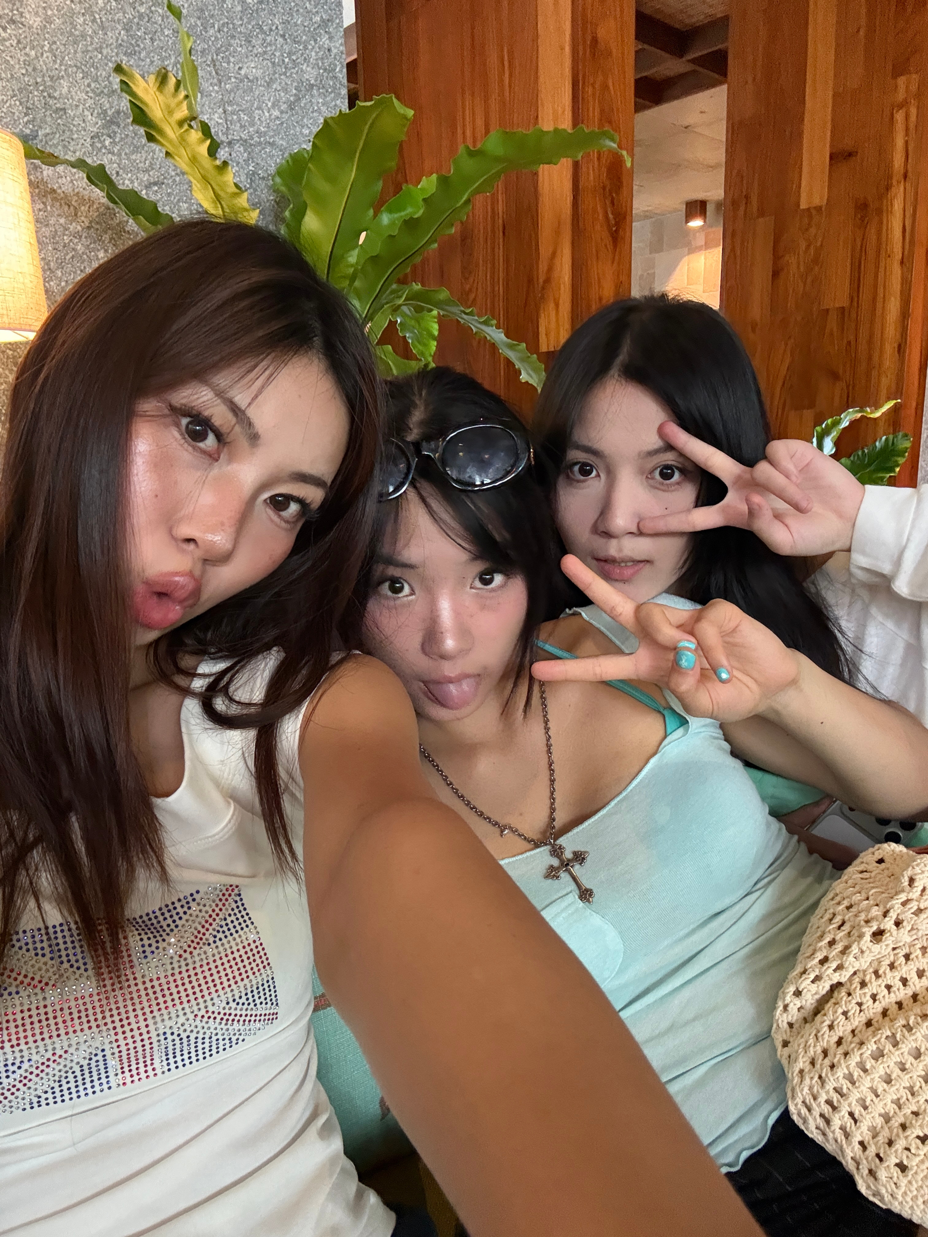 三个可爱女生live图六张 
