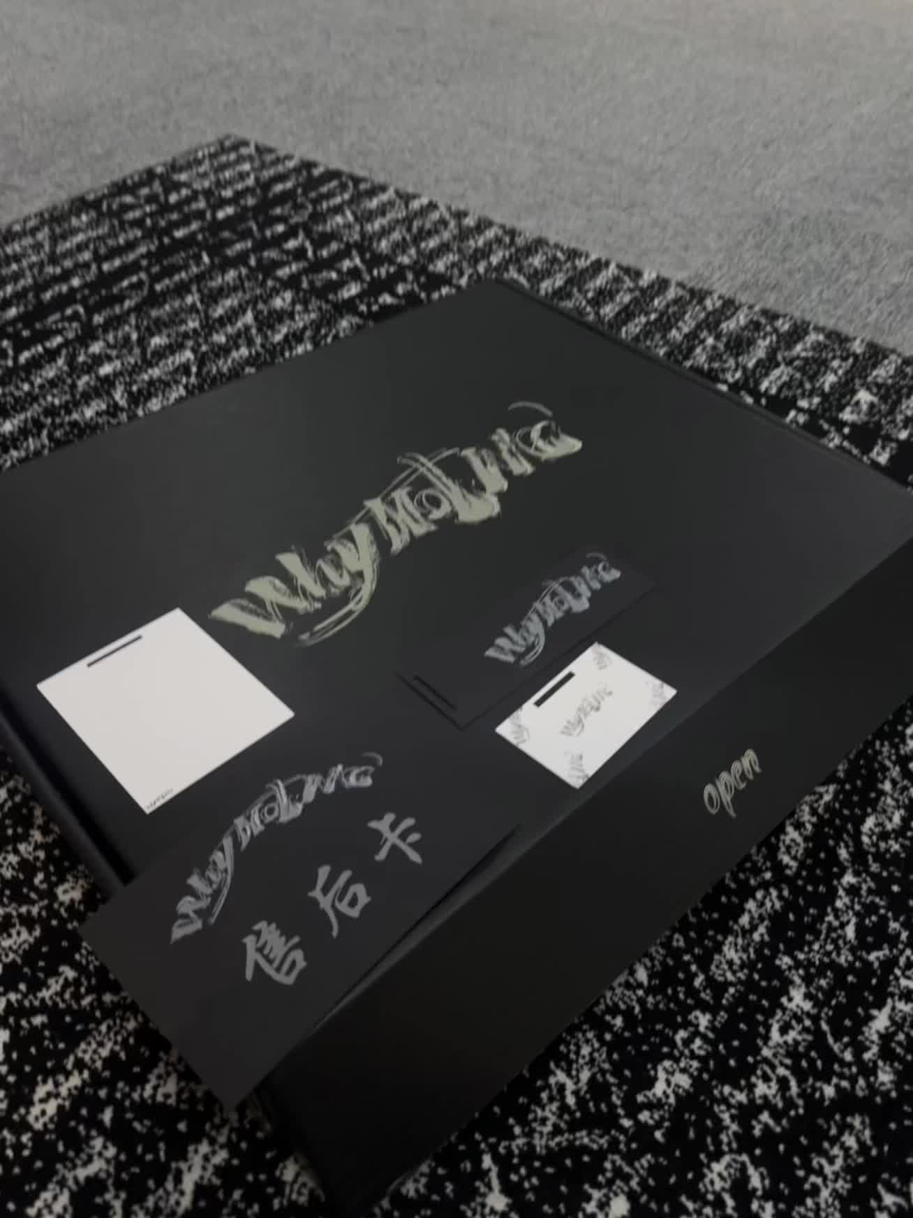 WHYNOTME定制纹身手稿礼盒