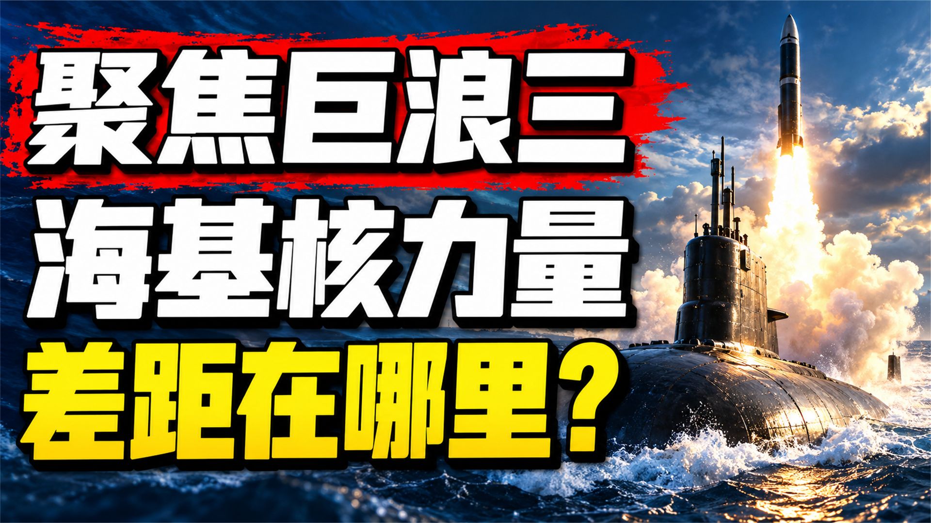 从巨浪3来看中美海基核力量差距：除了核潜艇，中国目前还差什么