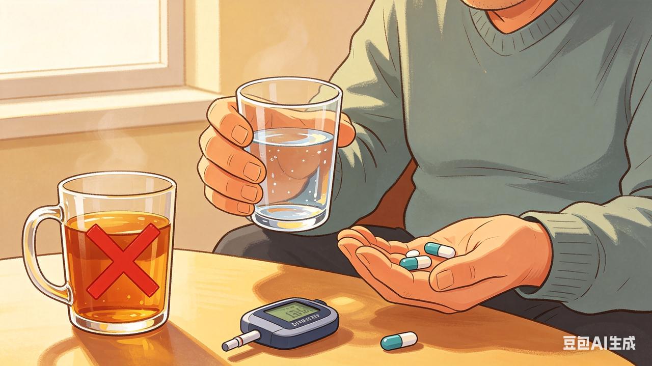 糖友注意：吃药别用隔夜凉茶送服，真不行
 
我也是糖尿病患者，跟大家说个实在事儿