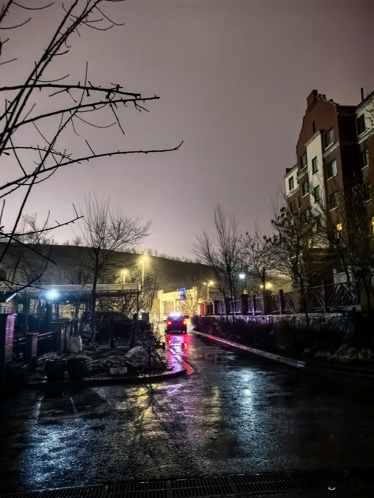 2026年乌鲁木齐的首场春雨在夜间悄然而至，真应了“好雨知时节，当春乃发生”这句