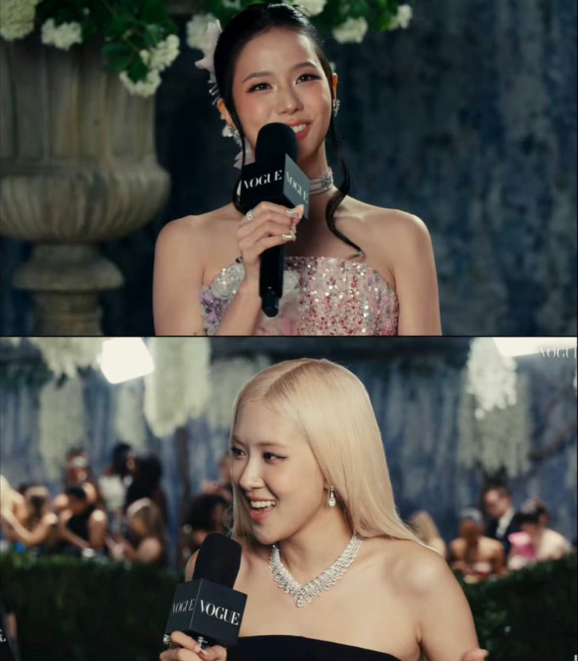 BLACKPINK全员亮相metgala红毯韩国女团BLACKPINK四位成员J
