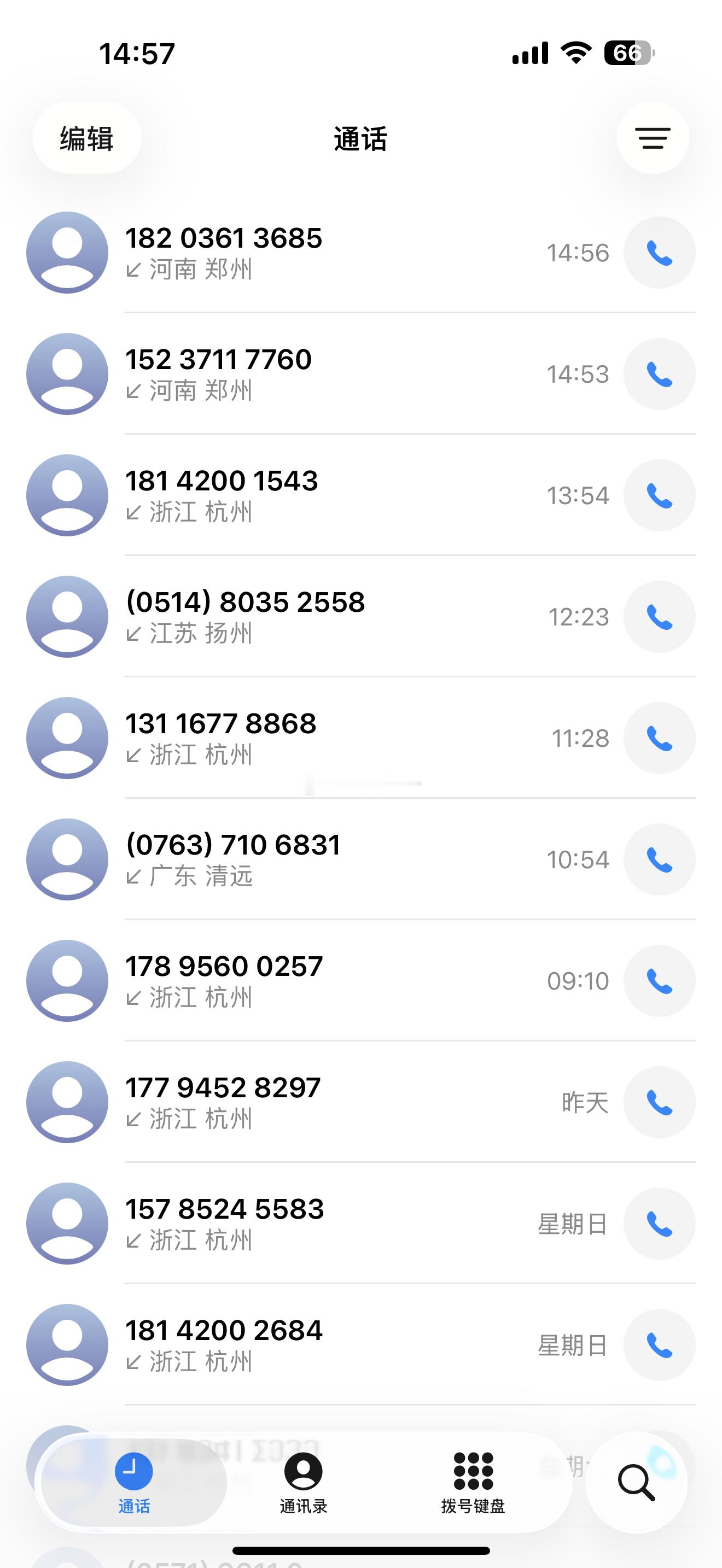 那个傻波一拿我电话去咨询什么学历提升了？今天这老些电话，全是问我要不要提升学历的