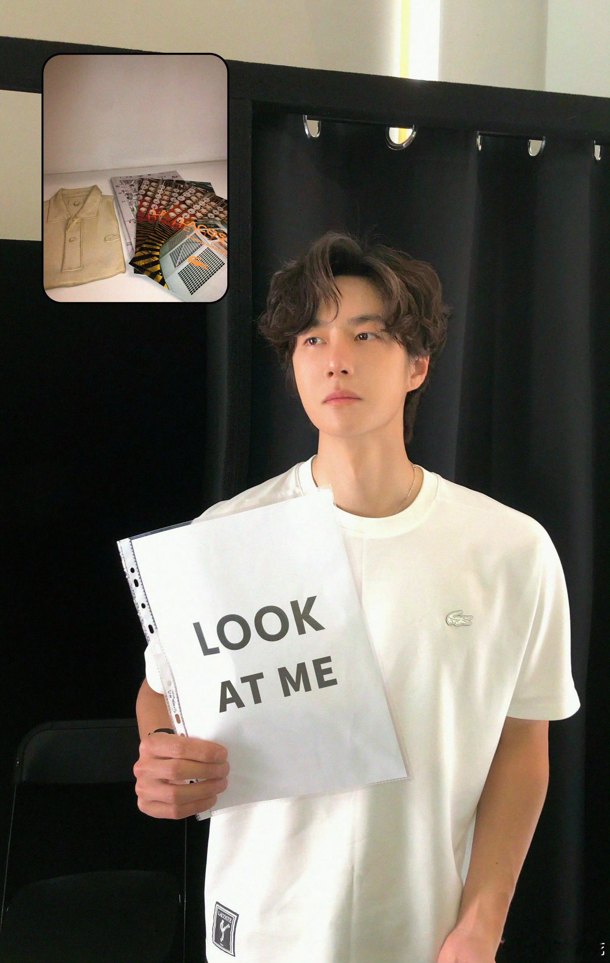 王一博 × 巴黎时装周 一组来自巴黎的全新物料！全球品牌代言人王一博身穿LACO