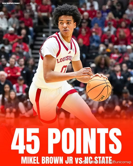 这届菜鸟是有多疯狂？本赛季目前已有5位菜鸟新人单场打出40+的表现NCAANBA