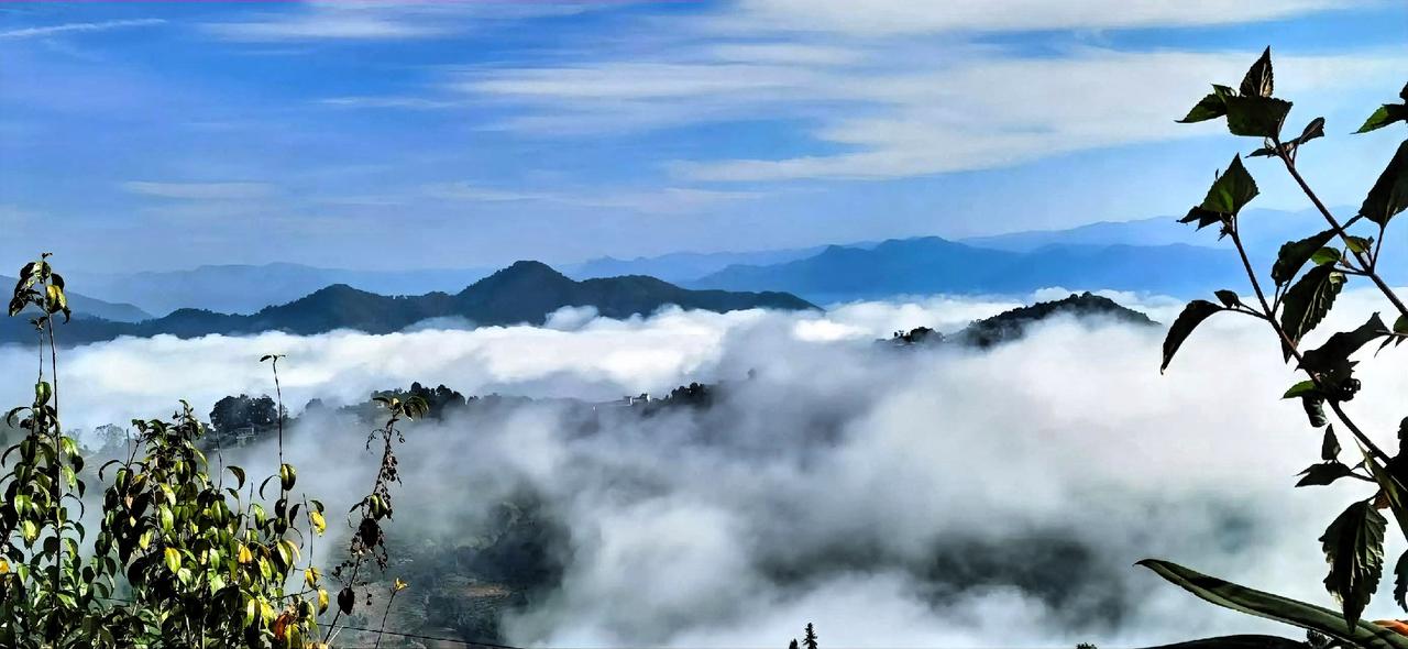 云海浩渺，遮蔽山峦，人间与仙境仿若难分界限。实拍美景图片观赏邦东云海，品味昔归茗