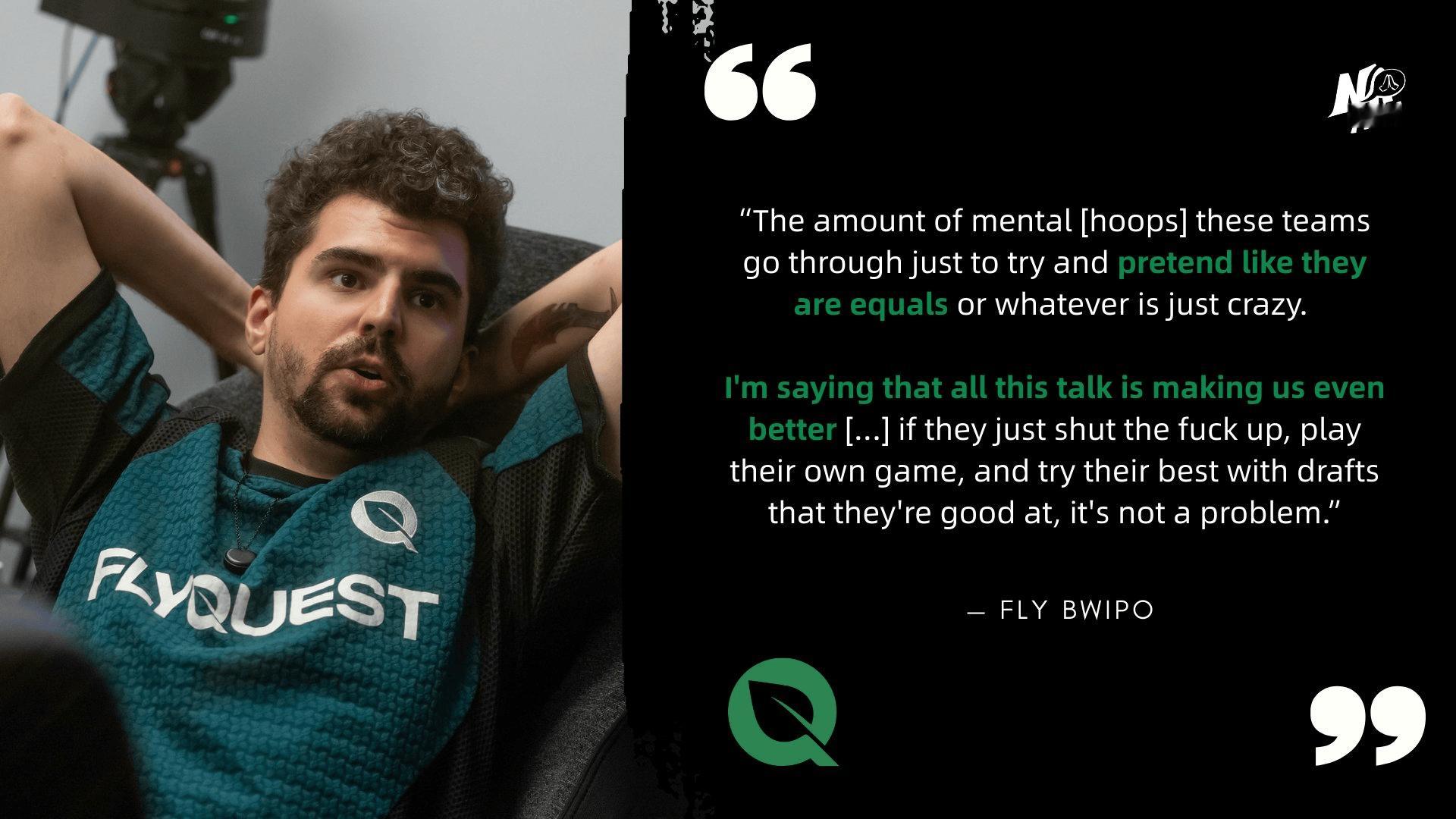 C9训练赛5-0FLY后开庆功宴Bwipo回应:训练赛的本质不是浪费时间和哄别人