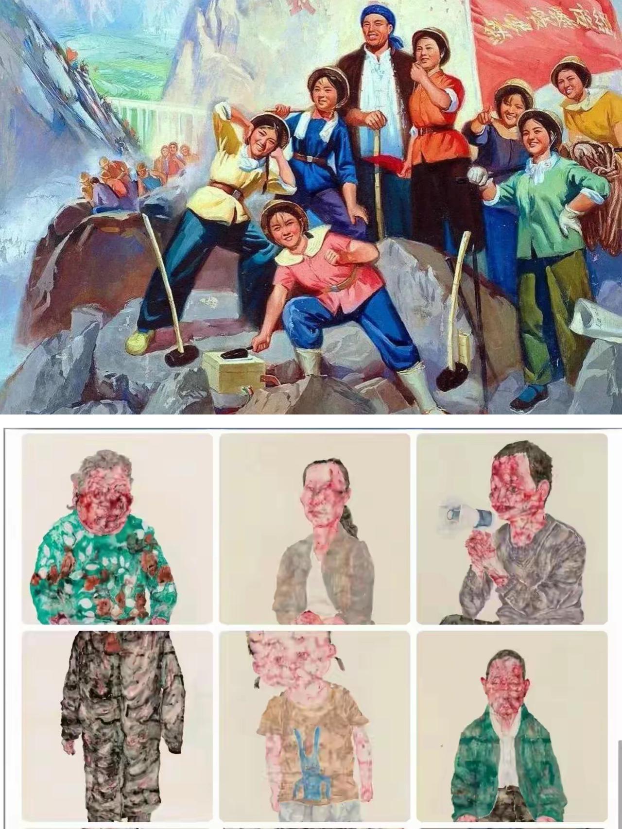 相较以前，对比现在，简直一个天上一个地下。
以前的画才叫作“画”，是用“心”一笔