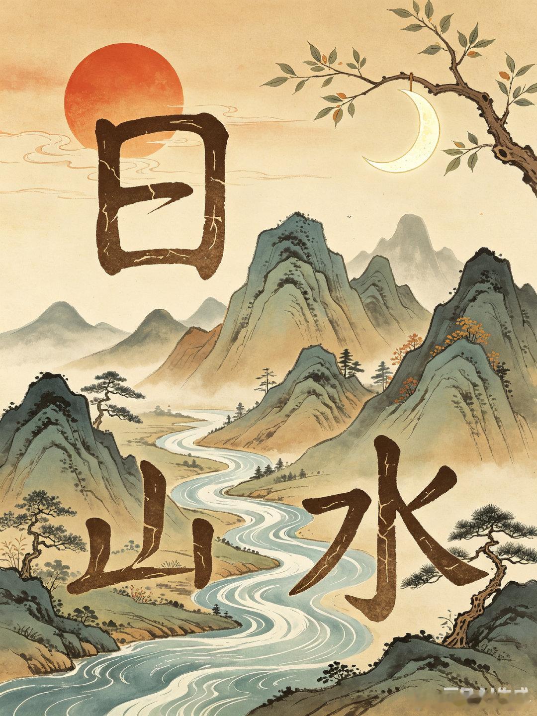 老祖宗在造词这块还是太权威了不得不佩服古人的智慧，简简单单几个字就把意境和情绪全
