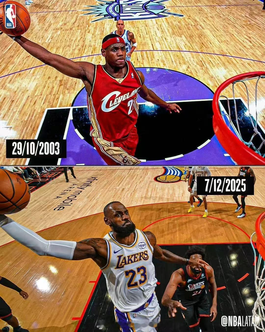 20多年了，好像没啥进步啊湖人vs76人